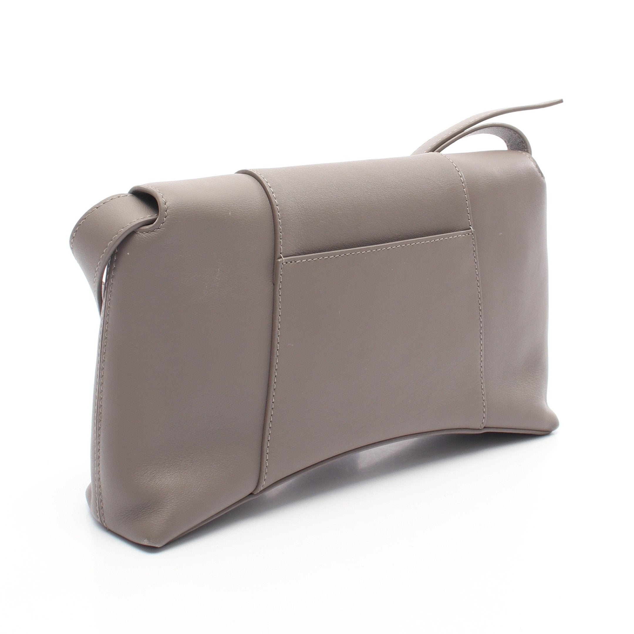 DOWNTOWN ダウンタウン XS ショルダーバッグ レザー グレー