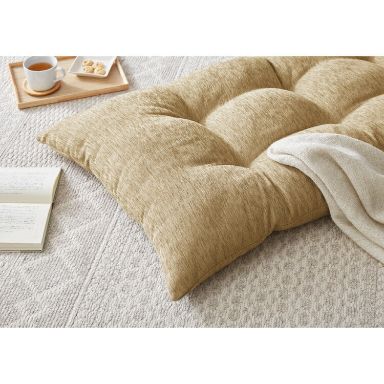 長座布団 抗菌防臭 洗える シェニール織 60×110 1.1kg ふっくら