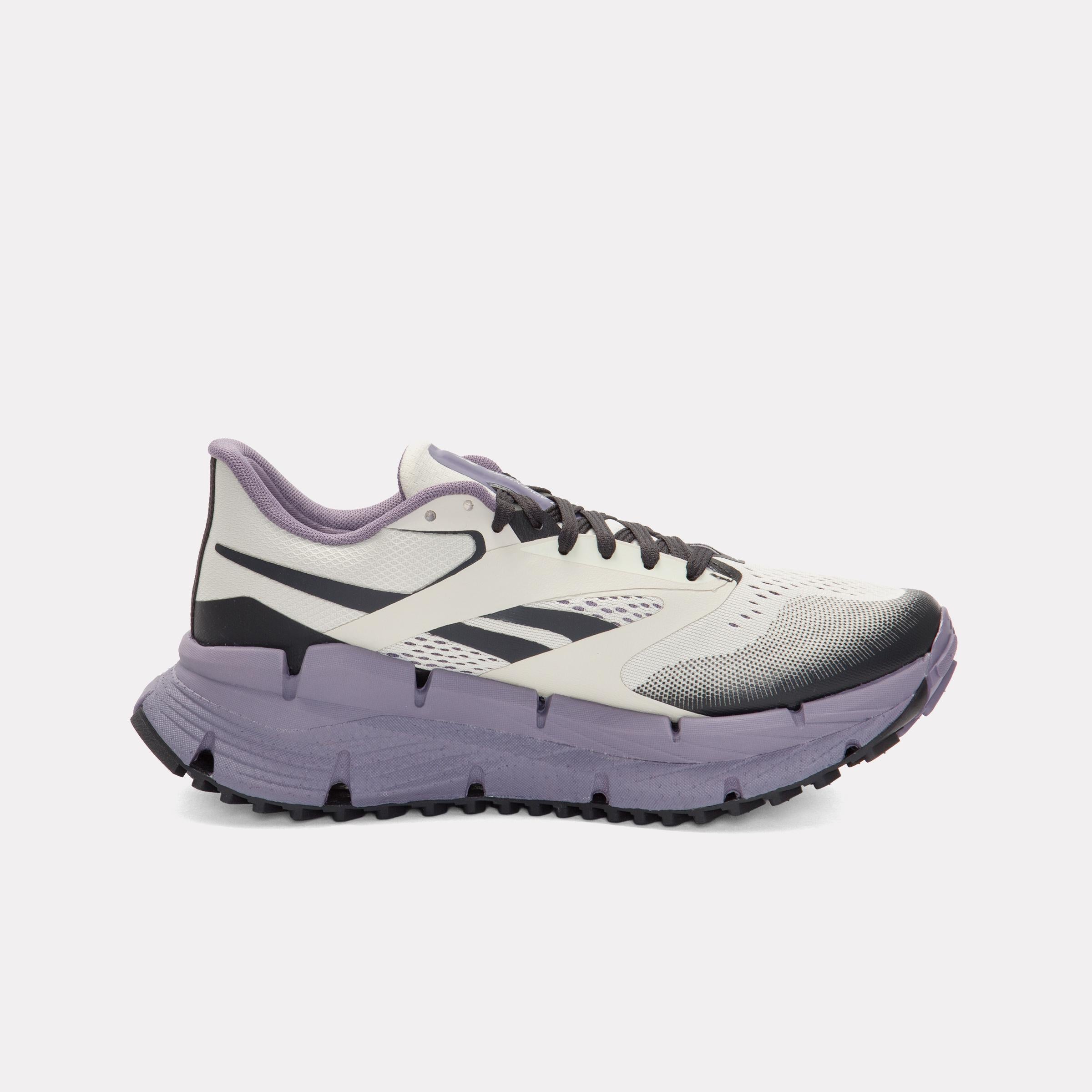 Reebok Footwear Women FloatZig 1 Adventure Shoes ALABASTER/PURPLE