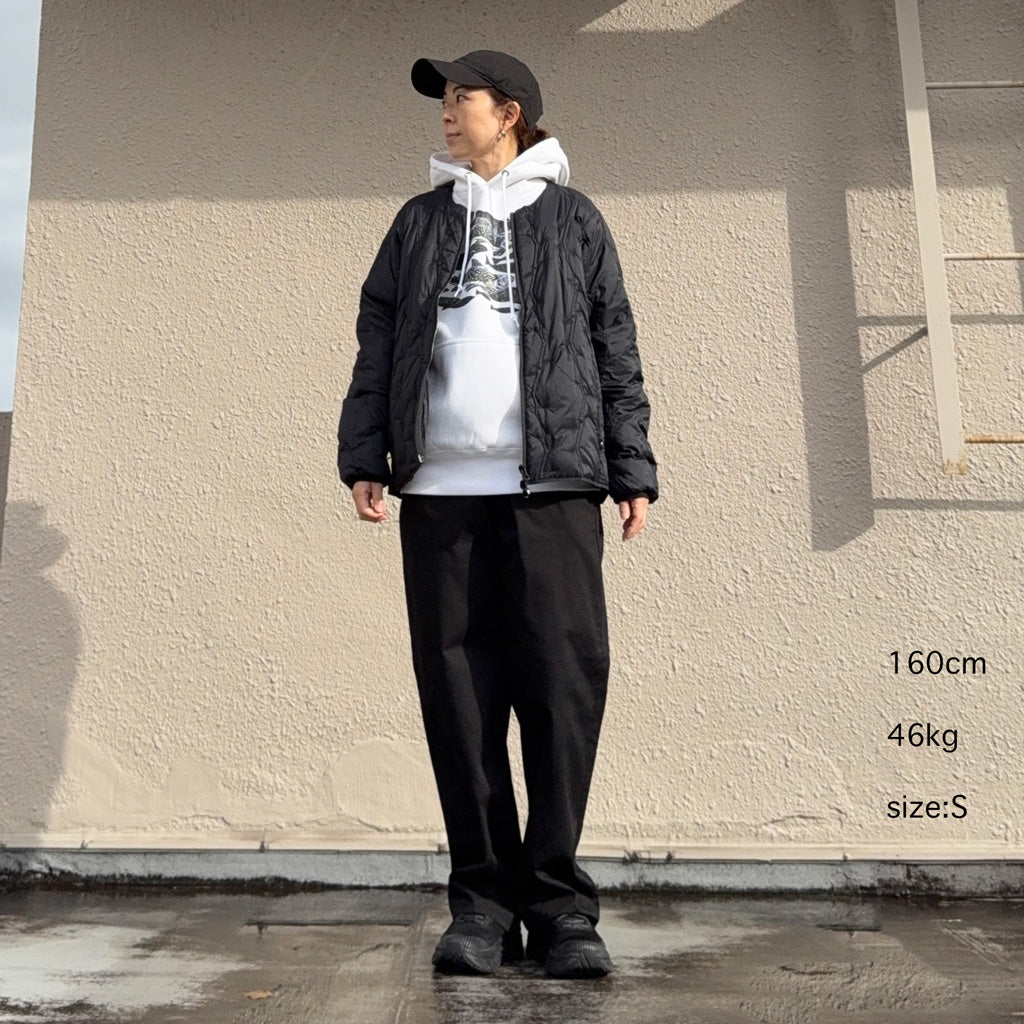 SOUTH2 WEST8xTAION (サウス2 ウェスト8) : Inner Down Jacket (Black