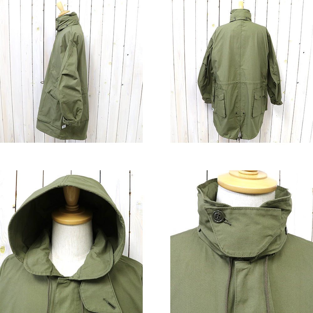 SASSAFRAS『DIGS CREW COAT(C/CORDURA NYLON OXFORD)』(OLIVE