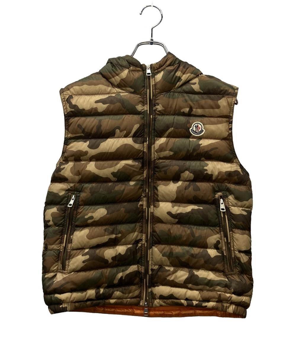 MONCLER ダウンベストPATRICK GILET カモフラ 迷彩 インポート メンズ