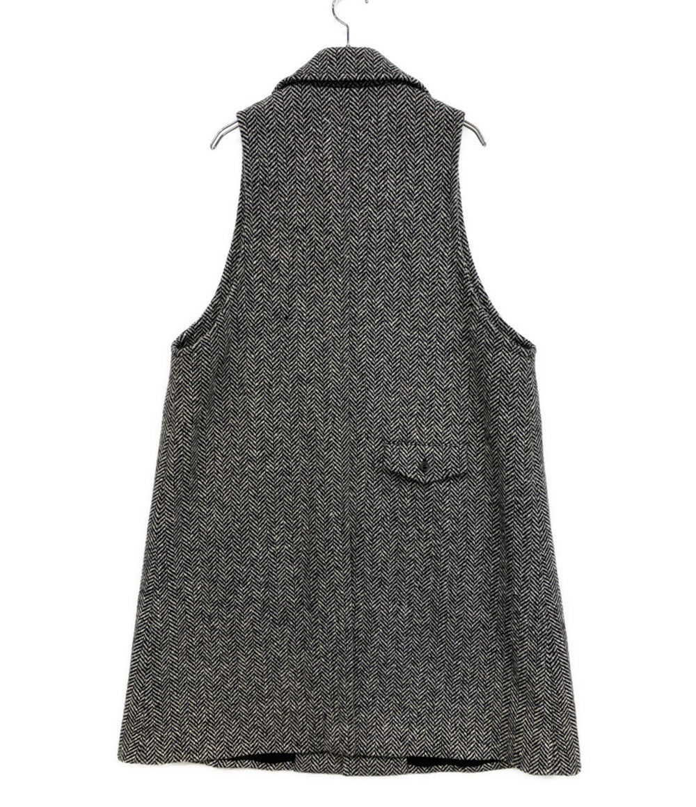 Maison Margiela 10 ヘリンボーンノースリーブコート 20AW メンズ SIZE