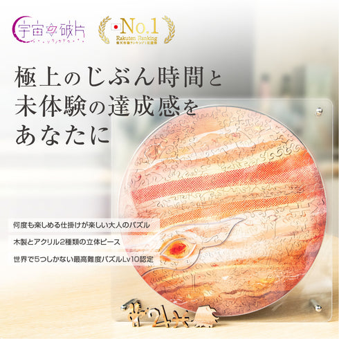 6月入庫分予約】宇宙の破片 JUPITER 木星と専用フレームセット – ご