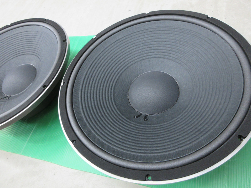 JBL 2121H、2231H スピーカーユニット リコーン・フレーム研磨 修理