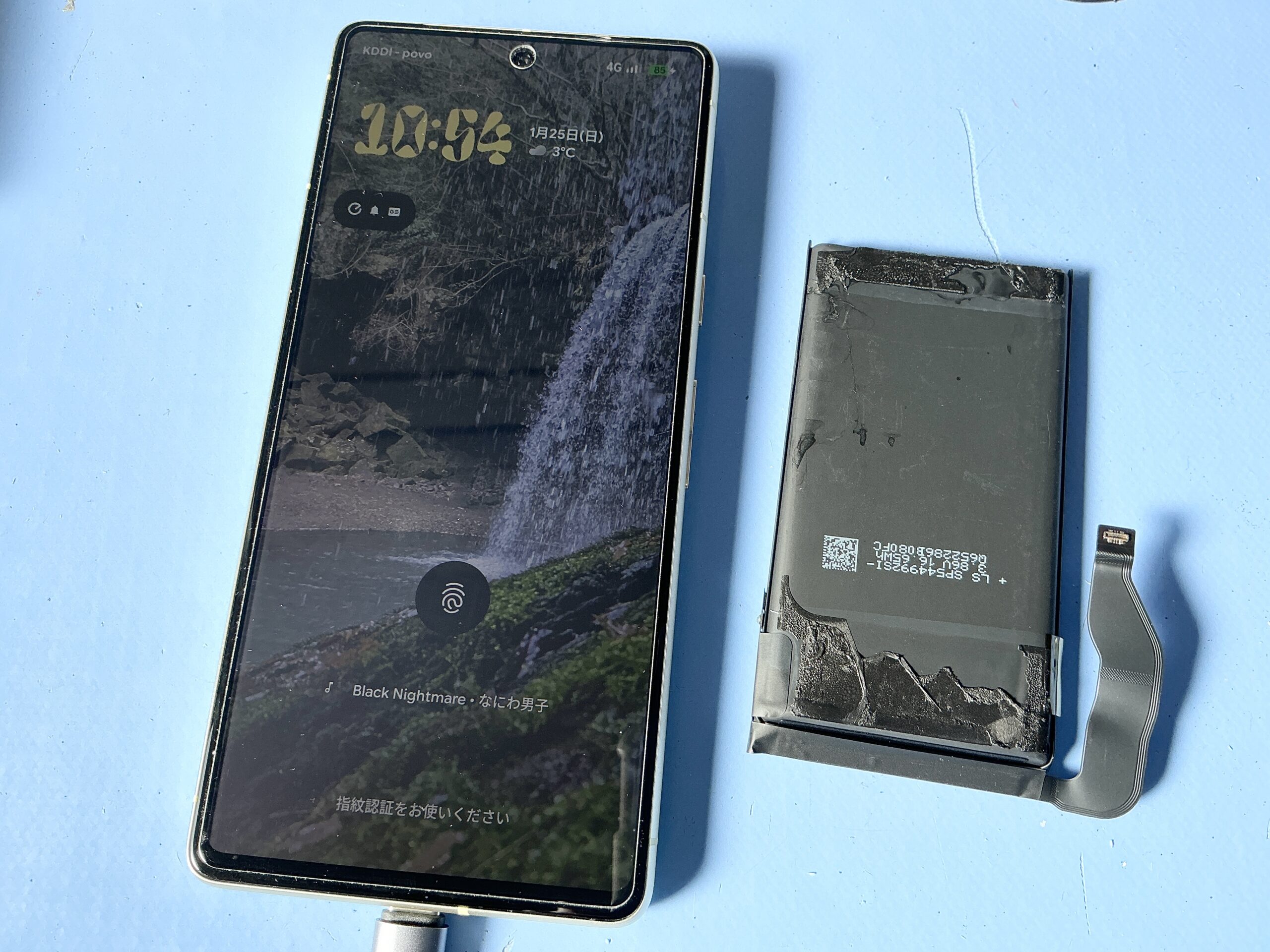 Google Pixel 7バッテリー膨張で画面浮き!奈良市で即日修理|リペアラボ