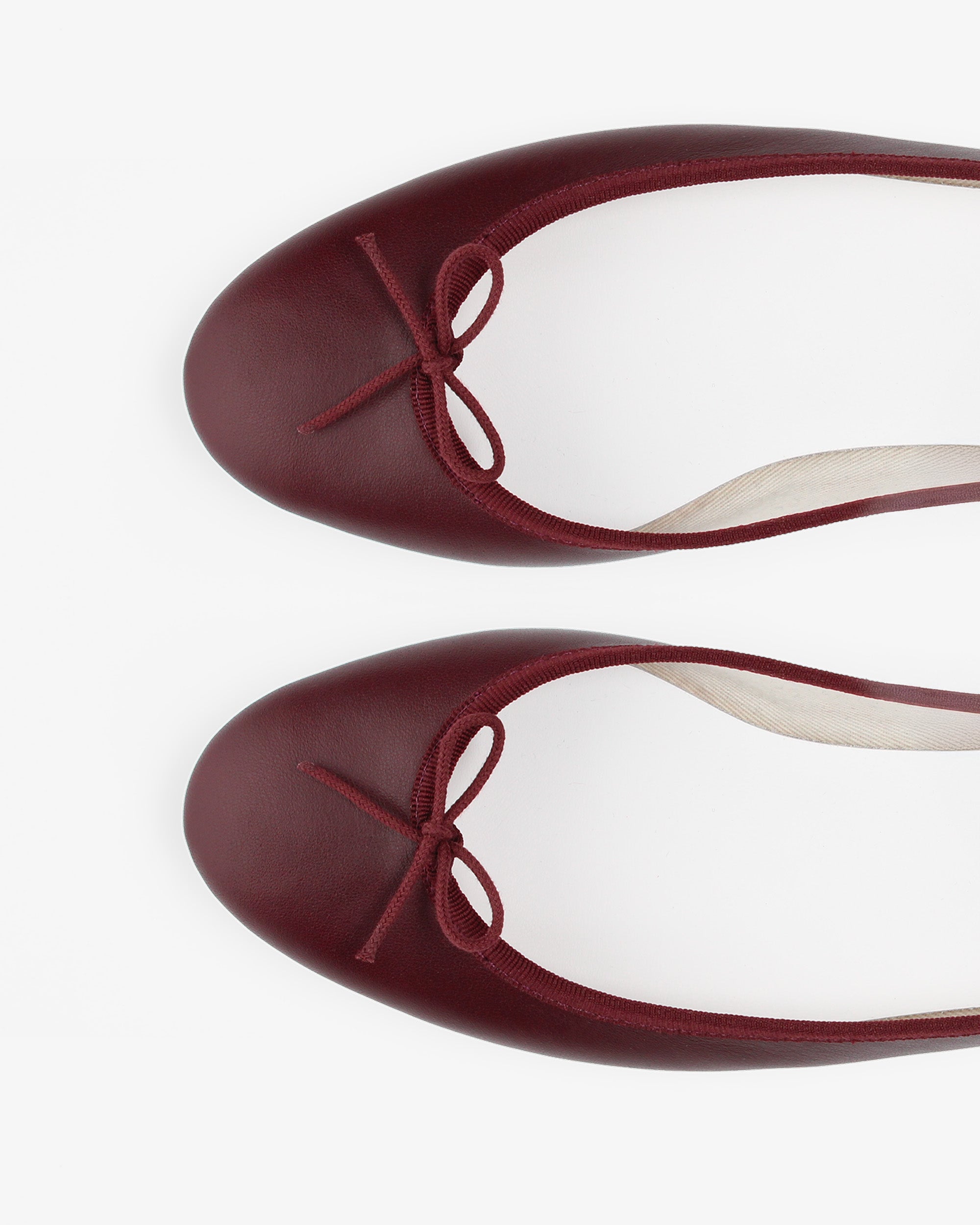 Cendrillon Ballet Flats Deep Wine Red | Repetto