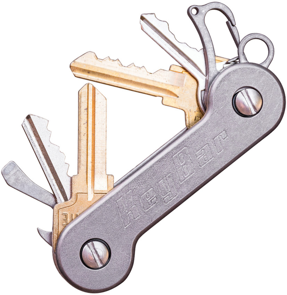 KeyBar キーオーガナイザー キーホルダー チタニウム KBR210