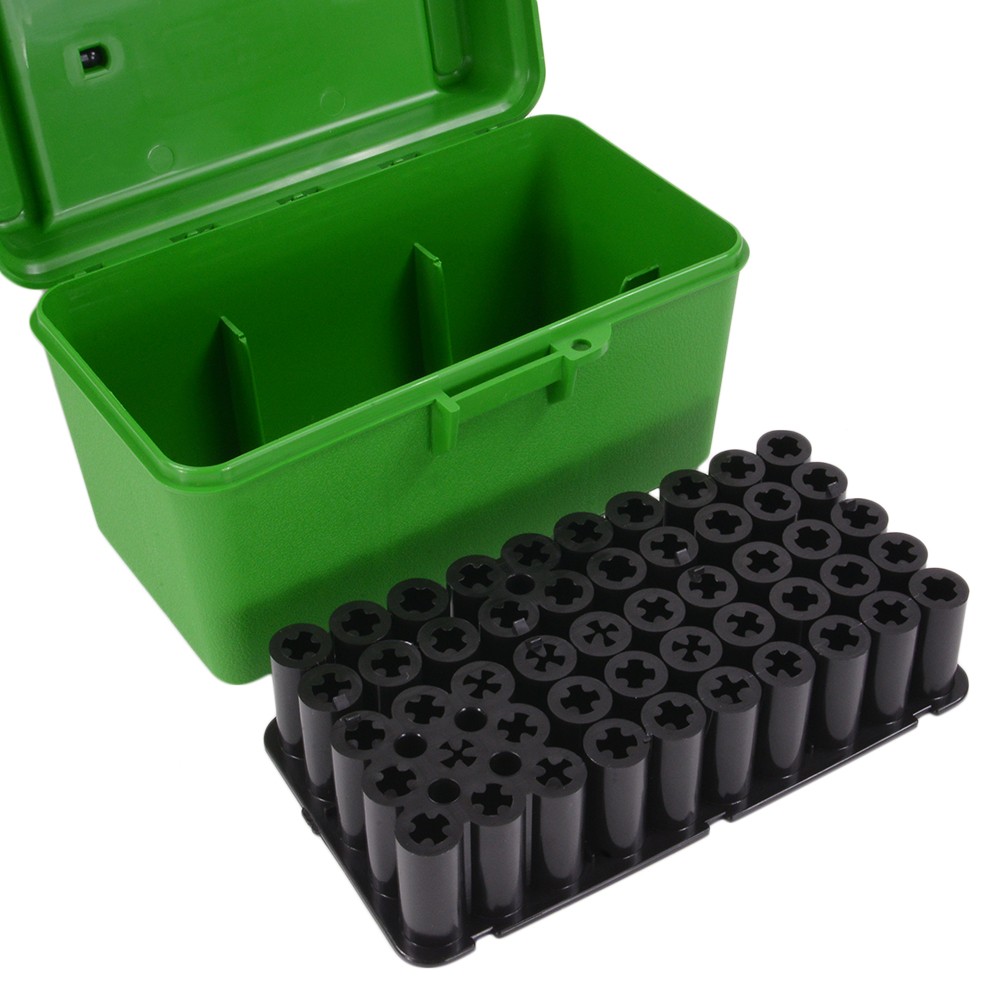 MTM ライフル弾薬箱 デラックス 50発収納 スタッキング可能