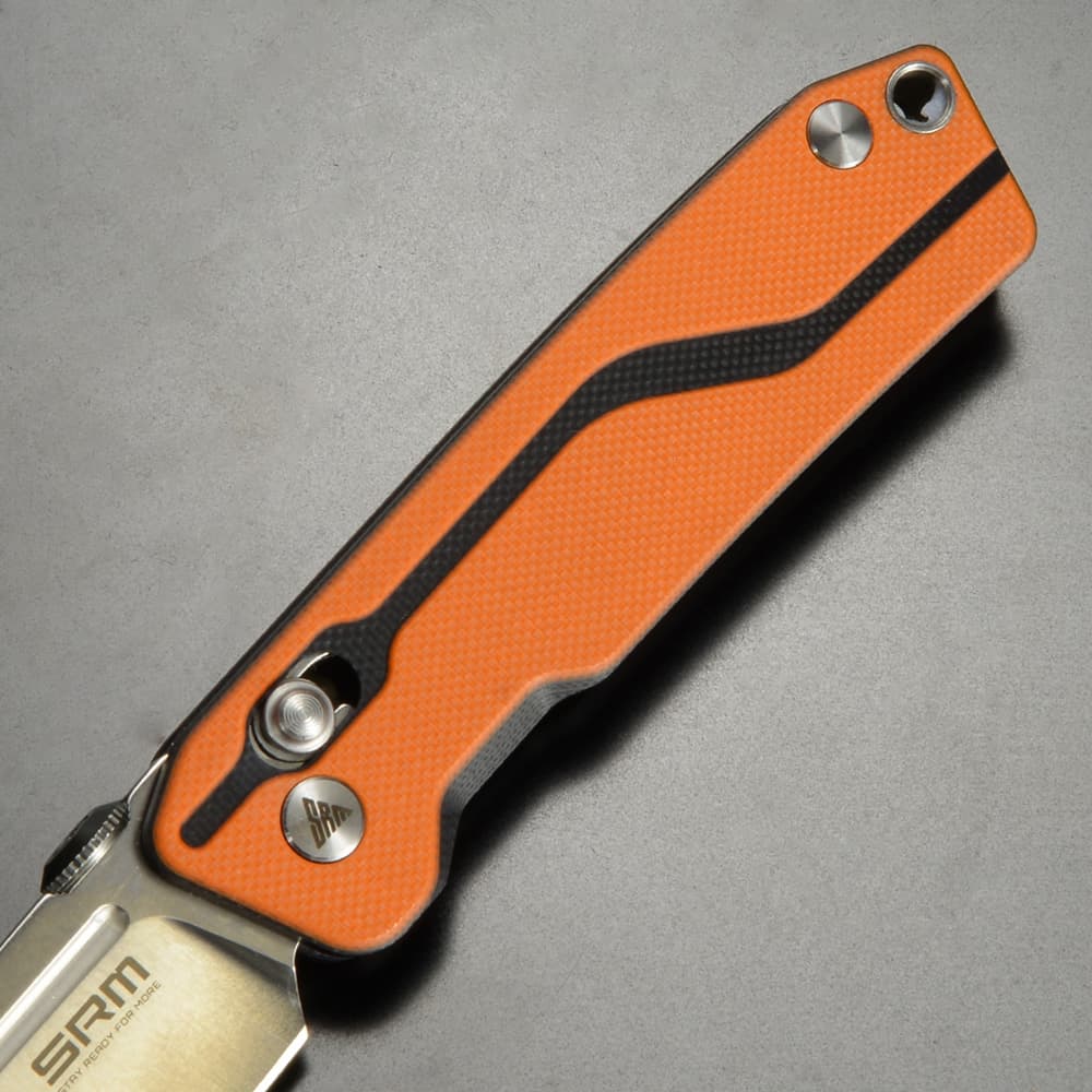 SRM Knives 折りたたみナイフ Rubic アンビロック Sサイズ G10ハンドル