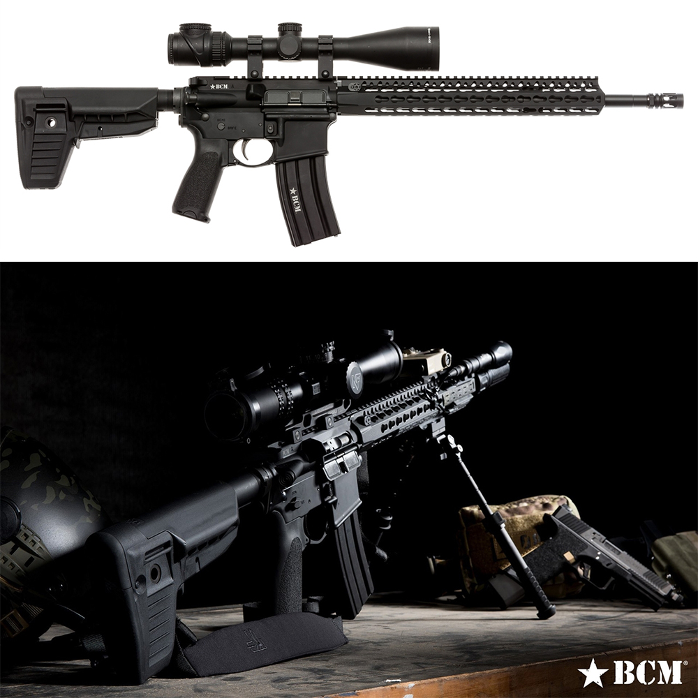 BCM ガンファイターストック Mod.1 SOPMOD 収納スペース付き M4/AR15他