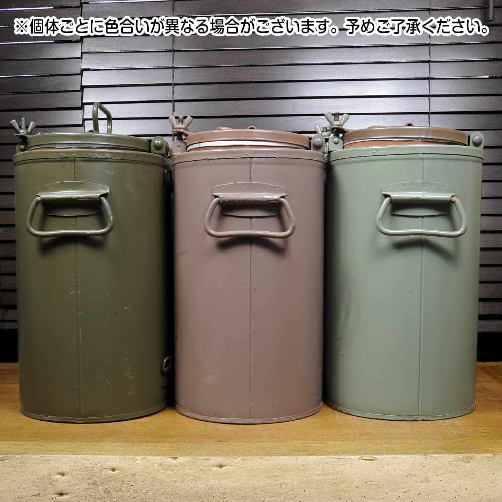チェコ軍放出品 ミリタリーフードコンテナ 保温ボックス 約12L