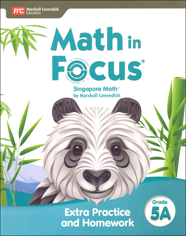Math in Focus 2020 Extra Practice and Homework Volume A Grade 5