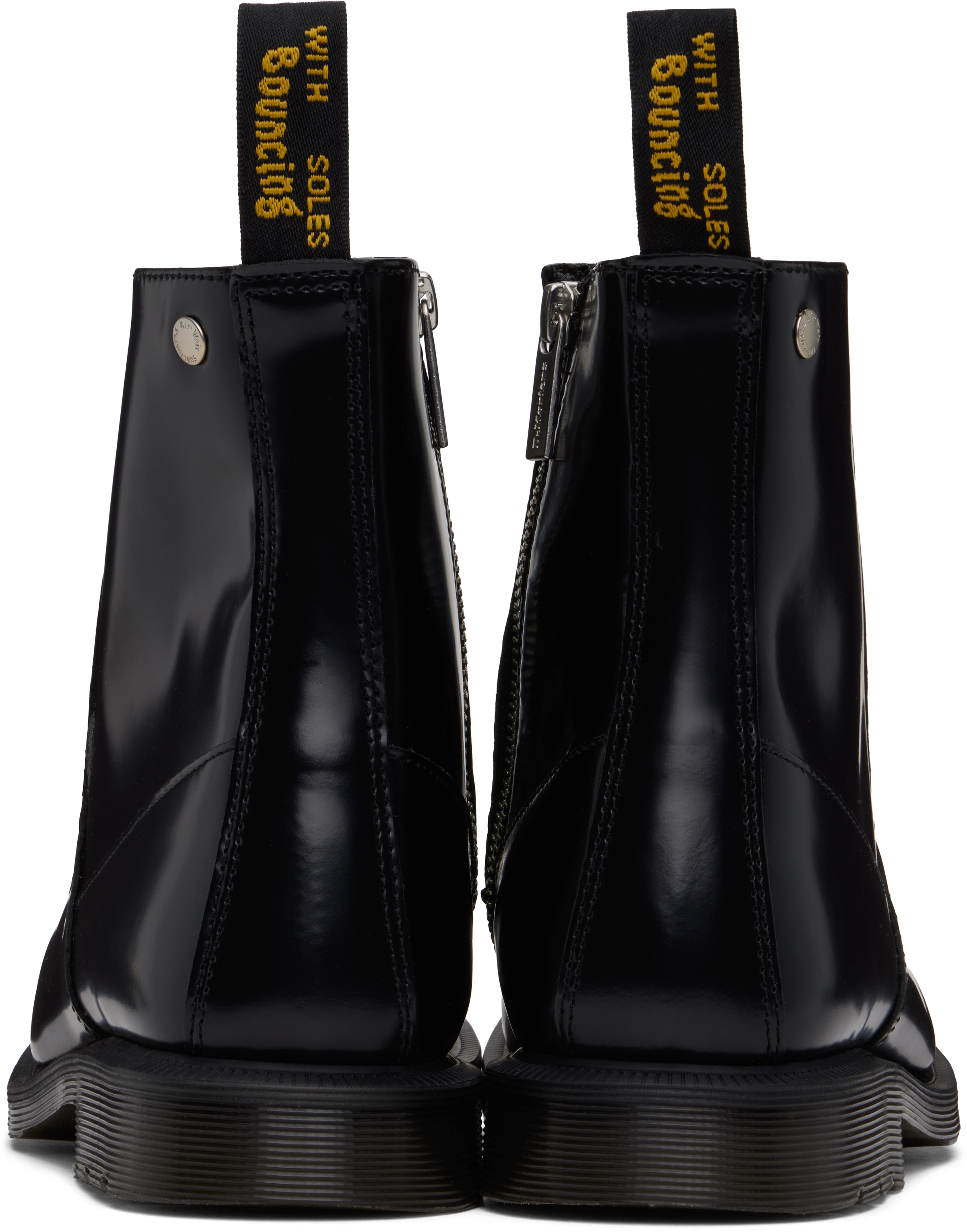 Shop Black Durrow Zip Boots on Sale at BeyondStyle – Get 40% Off