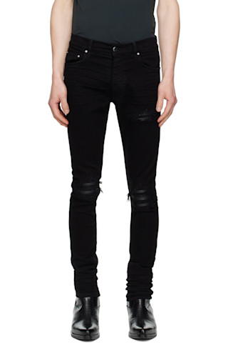 AMIRI: ブラック MX1 ジーンズ | SSENSE 日本