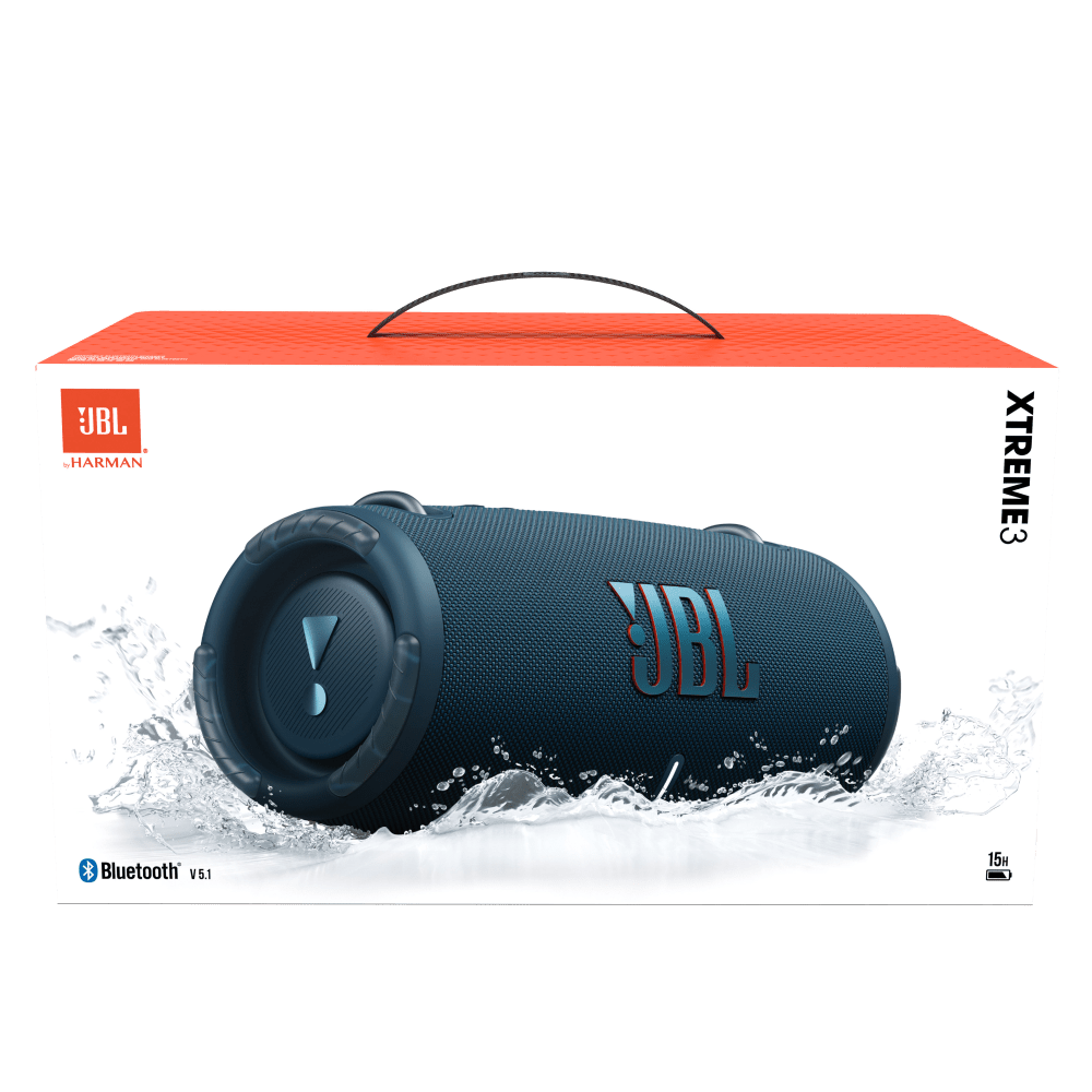 Wholesale Jbl - Xtreme 3 Waterproof Bluetooth Speaker - Blue