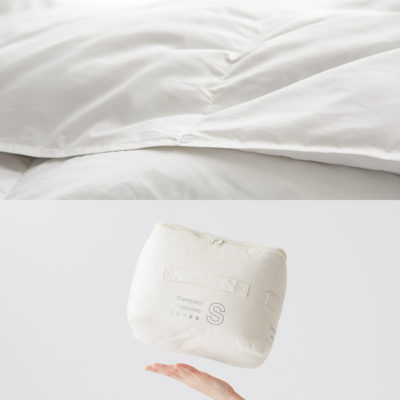 開発担当が語る、大人気「無印良品の羽毛掛ふとん」3つの自慢 | re:sumica