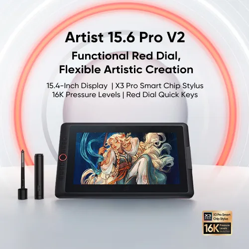 Artist 15.6 Pro V2 Portable Drawing Display Tablet | XPPen US
