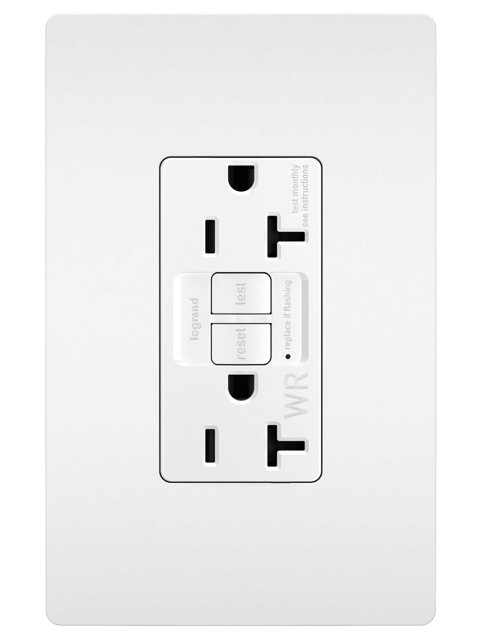 radiant Spec-Gade 20A Outdoor Self-Test GFCI Outlet| Legrand