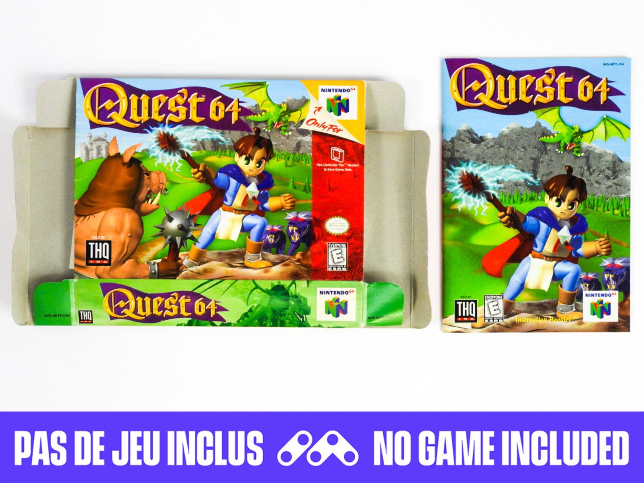 Quest 64 [Box] (Nintendo 64 / N64) – Retro MTL