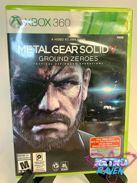 Metal Gear Solid V: Ground Zeroes - Xbox 360 – Retro Raven Games