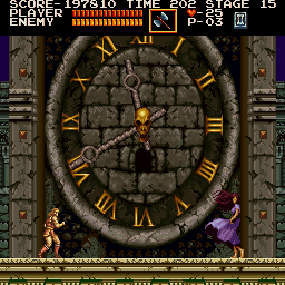 悪魔城ドラキュラ（X68000） ハードと連動した演出＋α