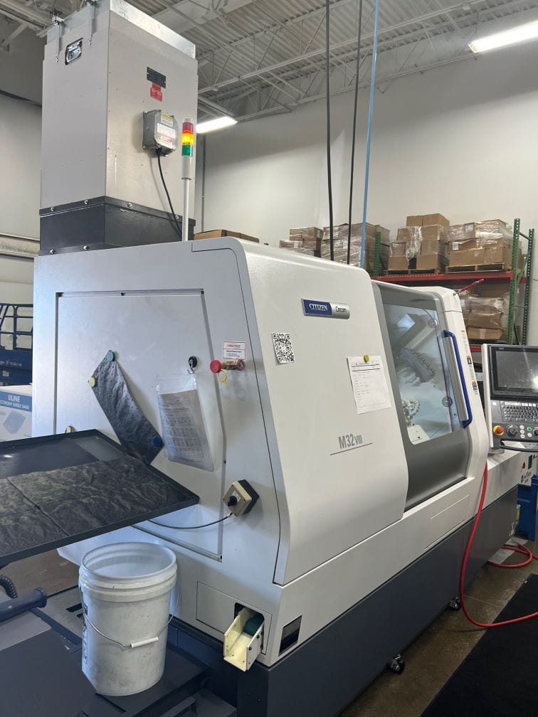 Citizen M32-5M8 CNC Swiss Lathe, 2021 - Revelation Machinery