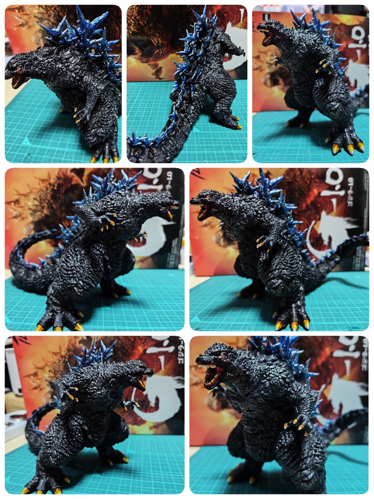 青島文化教材社 アオシマ PLAfig. No.PF-01 ゴジラ (2023) プラモデル