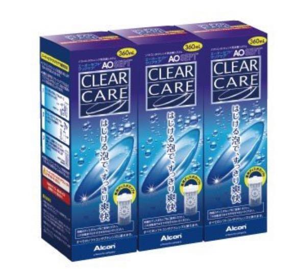 Alcon（アルコン） ＼大容量リニューアル／クリアケア 480ml×3本