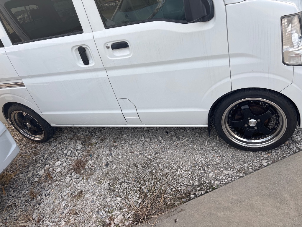 DA17W エブリィワゴン ダウンサス 1台分 フロント リア ダウン