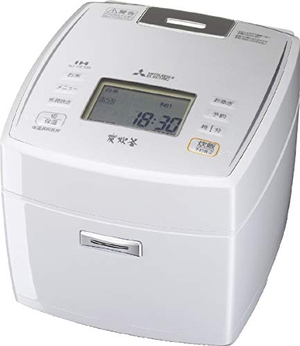 楽天市場】三菱電機 三菱電機 IH炊飯器 ピュアホワイト 5.5合 NJ