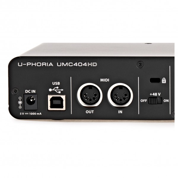 Behringer U-PHORIA UMC404HD Audio Interface at Gear4music