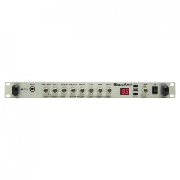 Tech 21 SansAmp PSA-1.1 Rackmount Guitar Pre-Amp at Gear4music