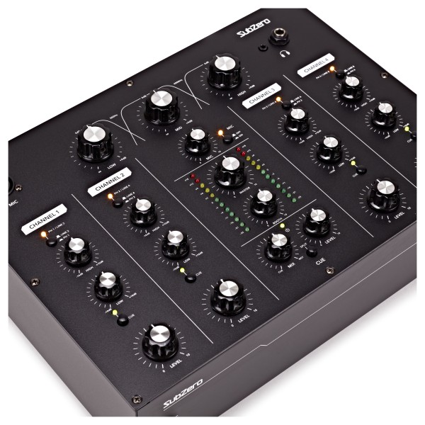 SubZero 4 Channel Rotary DJ Mixer at Gear4music