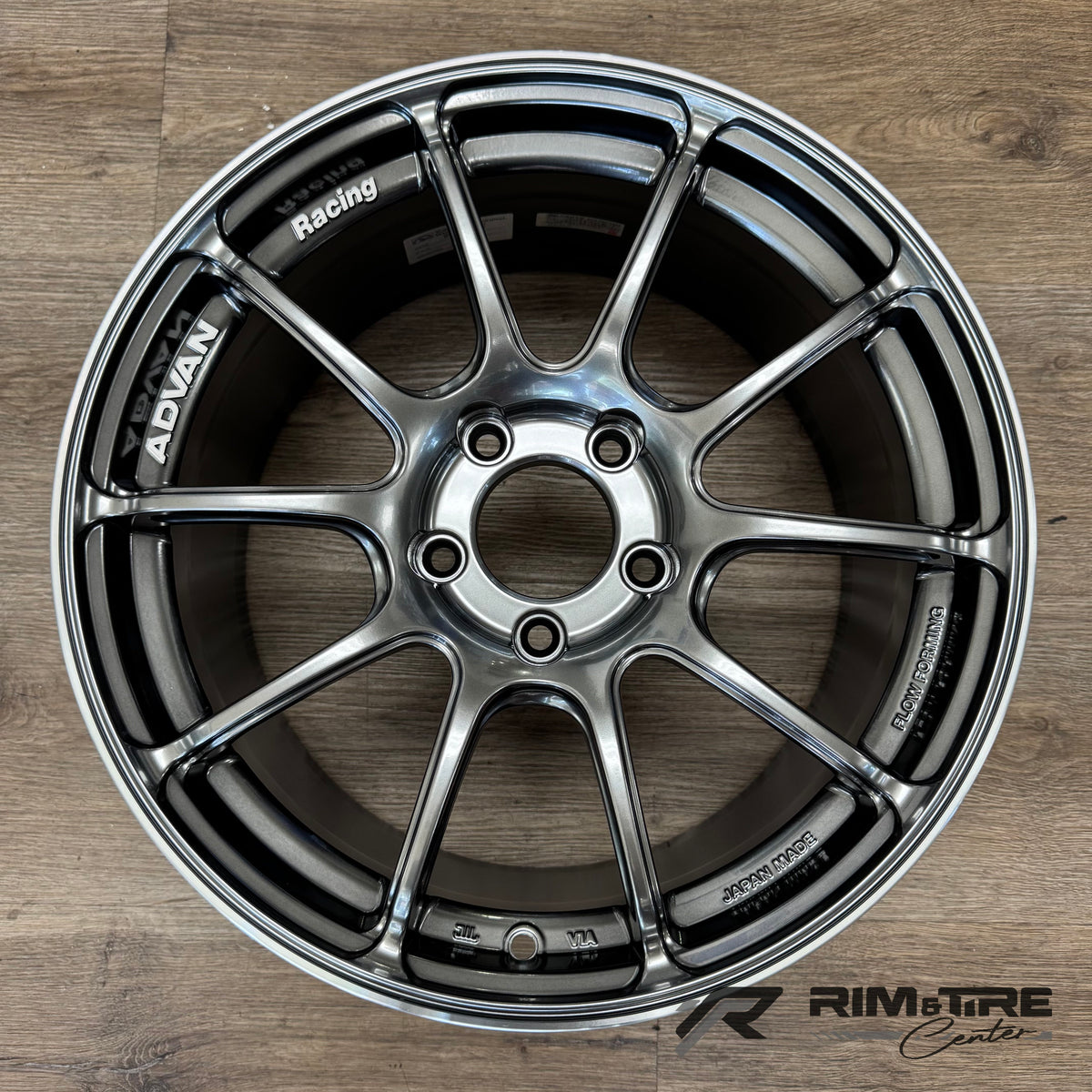 Advan Racing RZII 17x9 +63 5x114.3 Racing Hyper Black (Set of 4