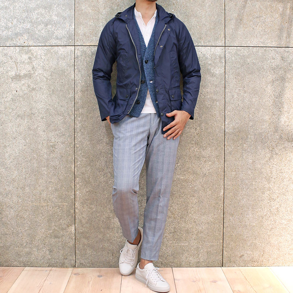 Barbour（バブアー）SL BEDALE ナイロン ソリッド フーデッド