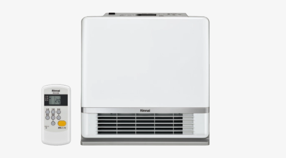 温水ルームヒーター（床置移動型） － リンナイ