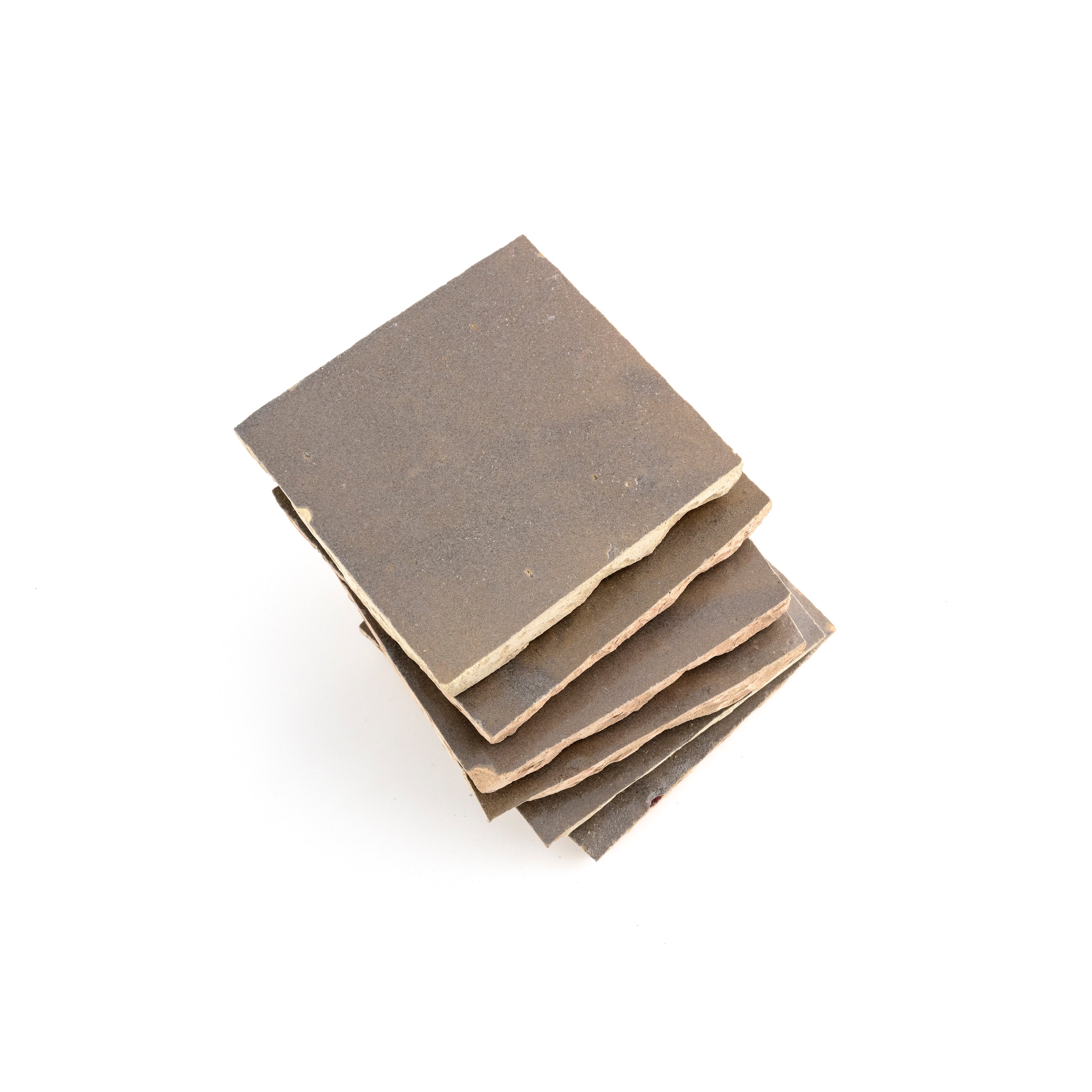 Warm Grey 4x4 Zellige Tile