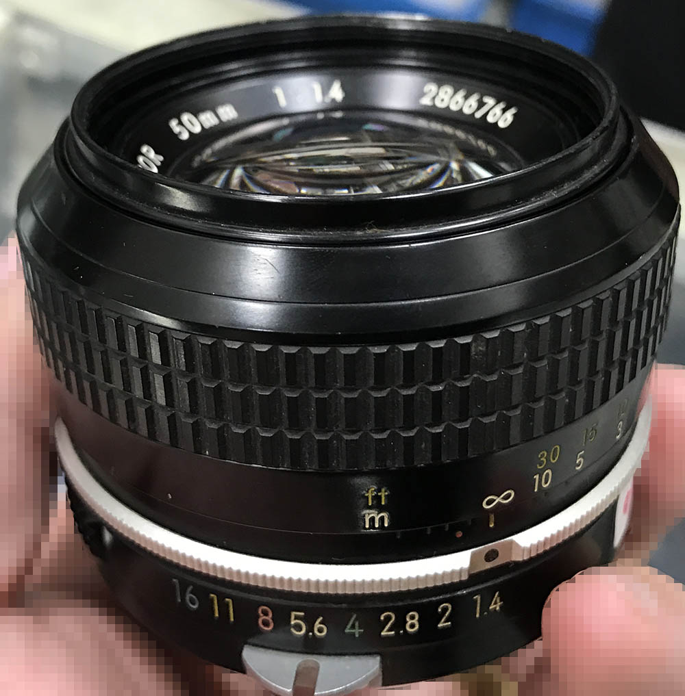 Repair: New-Nikkor 50mm f/1.4 v1 | Richard Haw's Classic Nikon