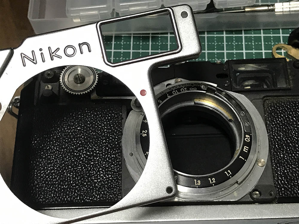 Repair: Nikon S3/S4 part1 | Richard Haw's Classic Nikon Repair and