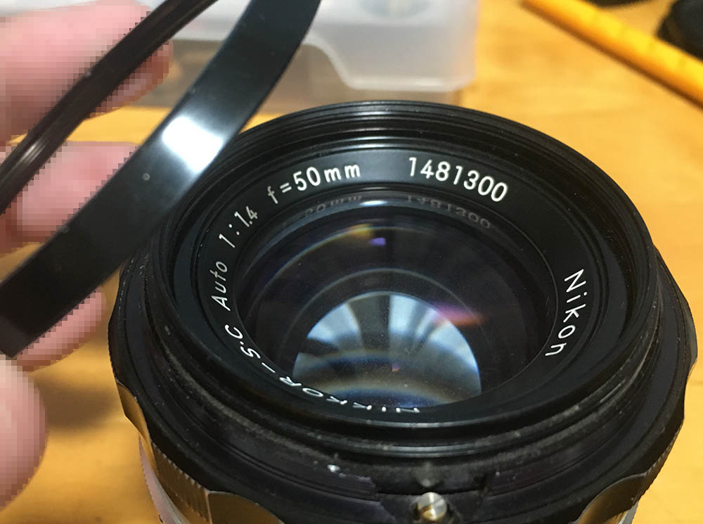 Repair: Nikkor-S 50mm f/1.4 Auto | Richard Haw's Classic Nikon