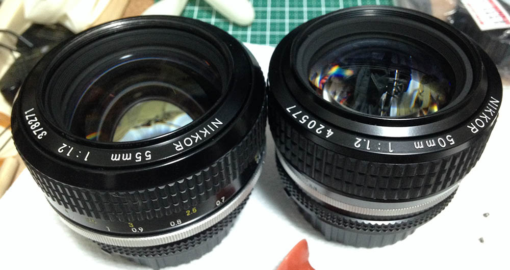Repair: New-Nikkor 55mm f/1.2 | Richard Haw's Classic Nikon Repair