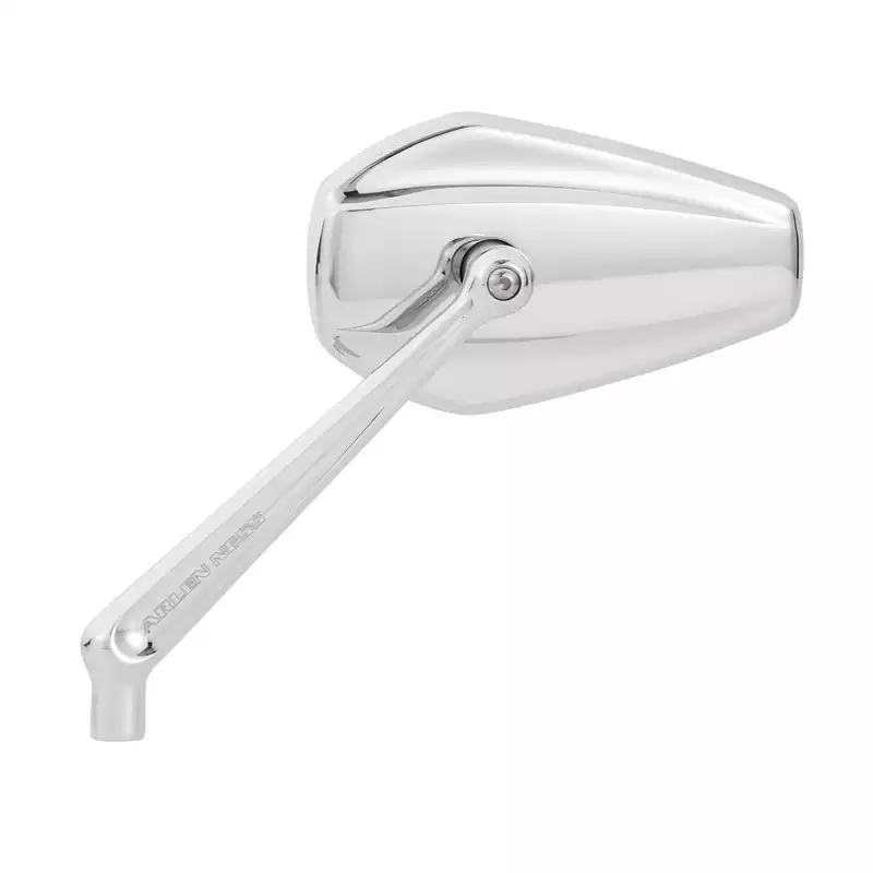 Arlen Ness® Mini Stocker® Forged Mirrors - CHROME - RickRak