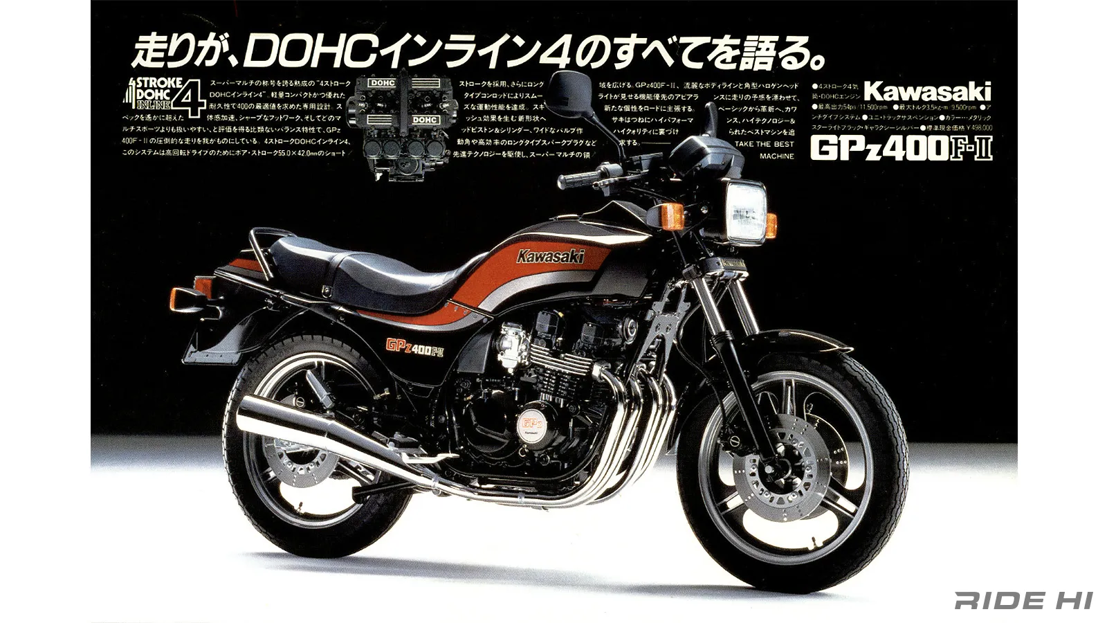 カウルを外すと売れる初の経験となったGPz400F-II【このバイクに注目