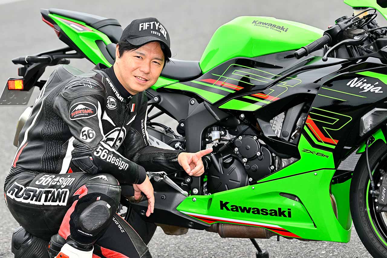 KAWASAKI Ninja ZX-6R KRT EDITION】+36ccのアドバンテージ【中野真矢