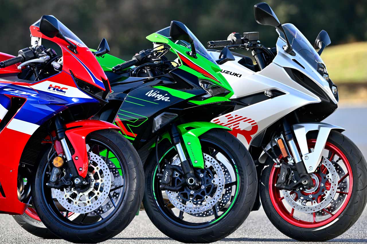 CBR600RR／Ninja ZX-6R KRT EDITION／GSX-8R】日本のフルカウルミドル