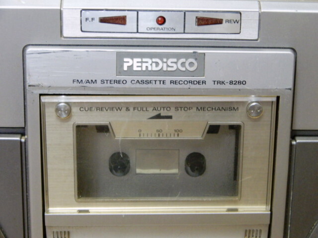懐かしのラジカセ：日立パディスコTRK-8280: ナンチャッテ技術者の凸凹日記