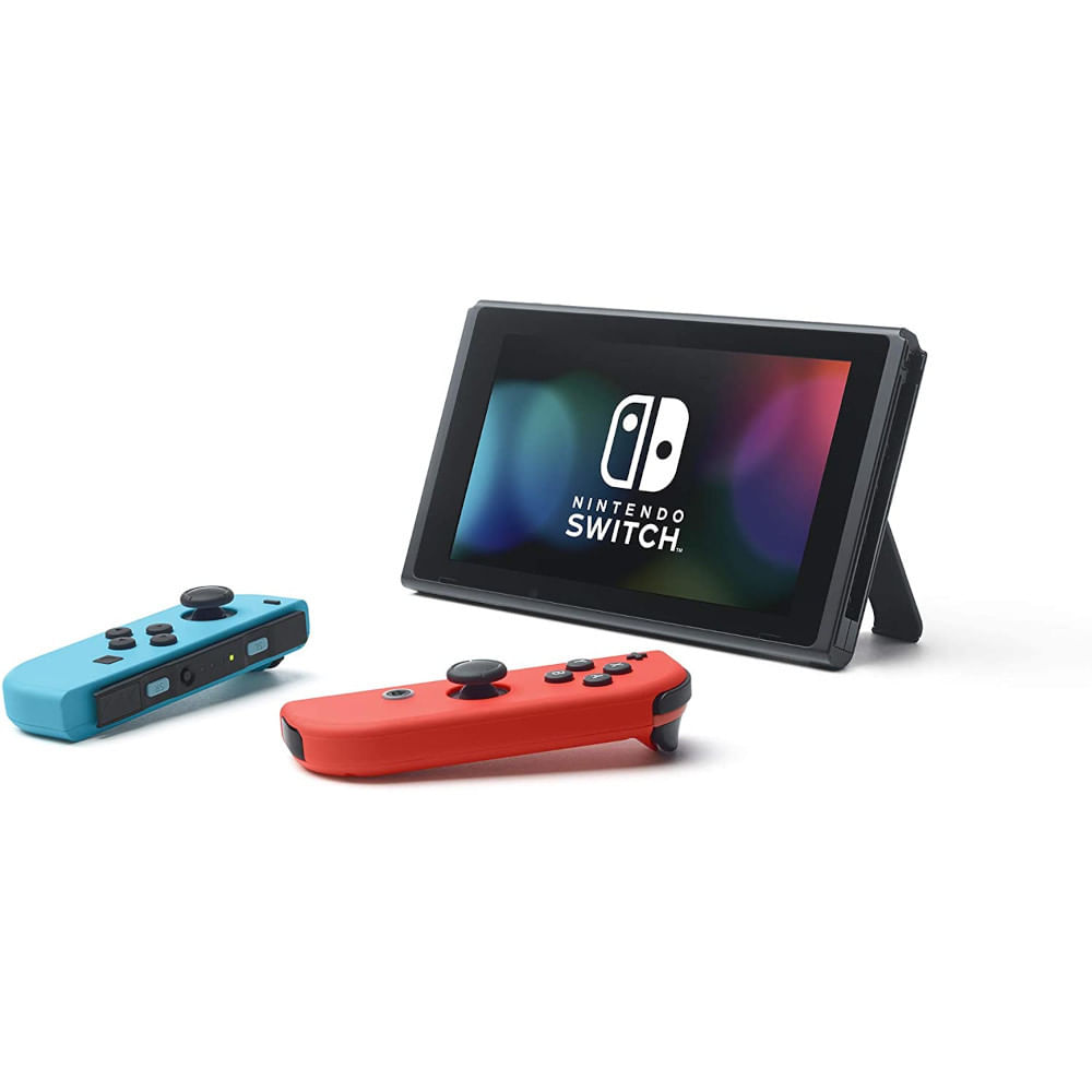 Nintendo Switch 32GB 1x Joy-Con Neon Azul/Vermelho - Ri Happy