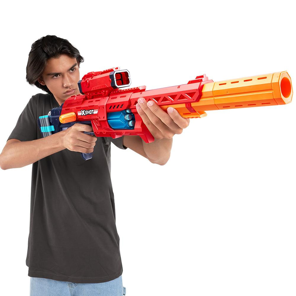 Lançador de dardos X-Shot Red, Candide, Ranger X8 - PBKIDS Brinquedos