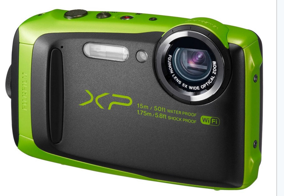 FujiFilm FinePix XP90 Waterproof Digital Camera (Lime Green